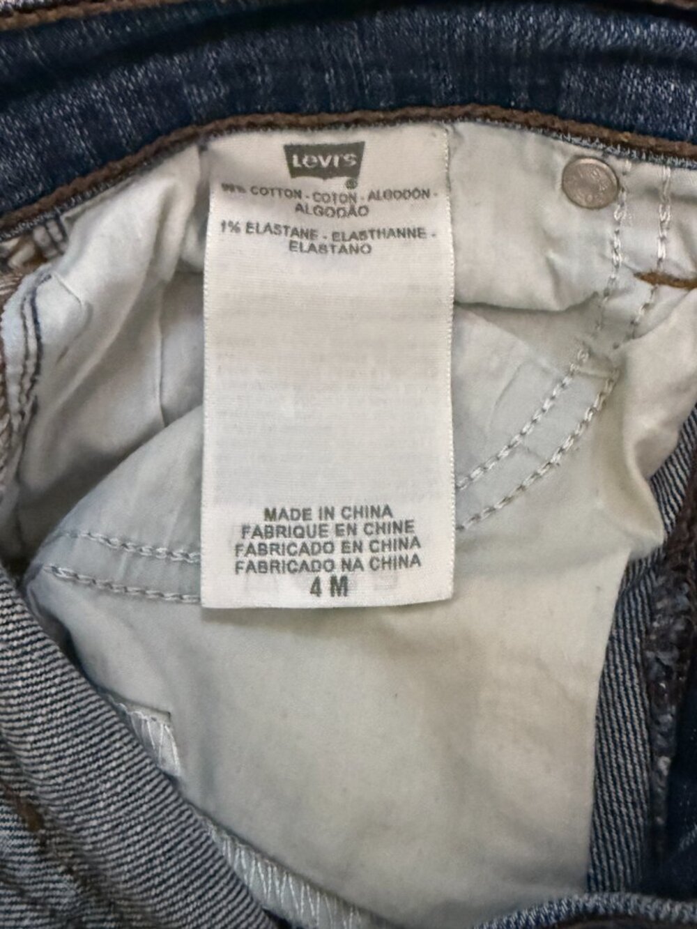 Levi's 505 Straight Leg Mid-Rise Jeans - Picture 7 of 10